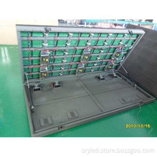 SRY china video led dot matrix outdoor display double sides led outdoor led module